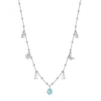 Collana Rosato Donna Gaia in Argento RZGA03 - RZGA03